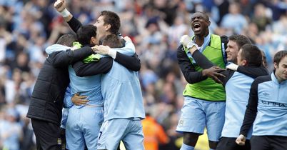 Manchester City: Joy at final whistle